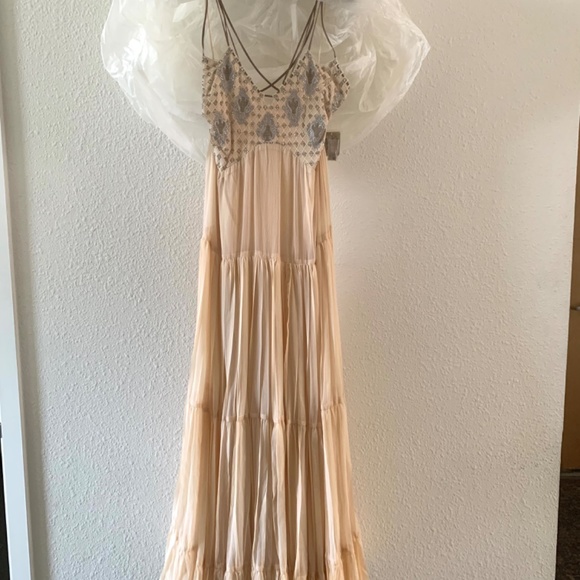 FREE PEOPLE Maxi Dress - Pink (grey shown) - Picture 4 of 4